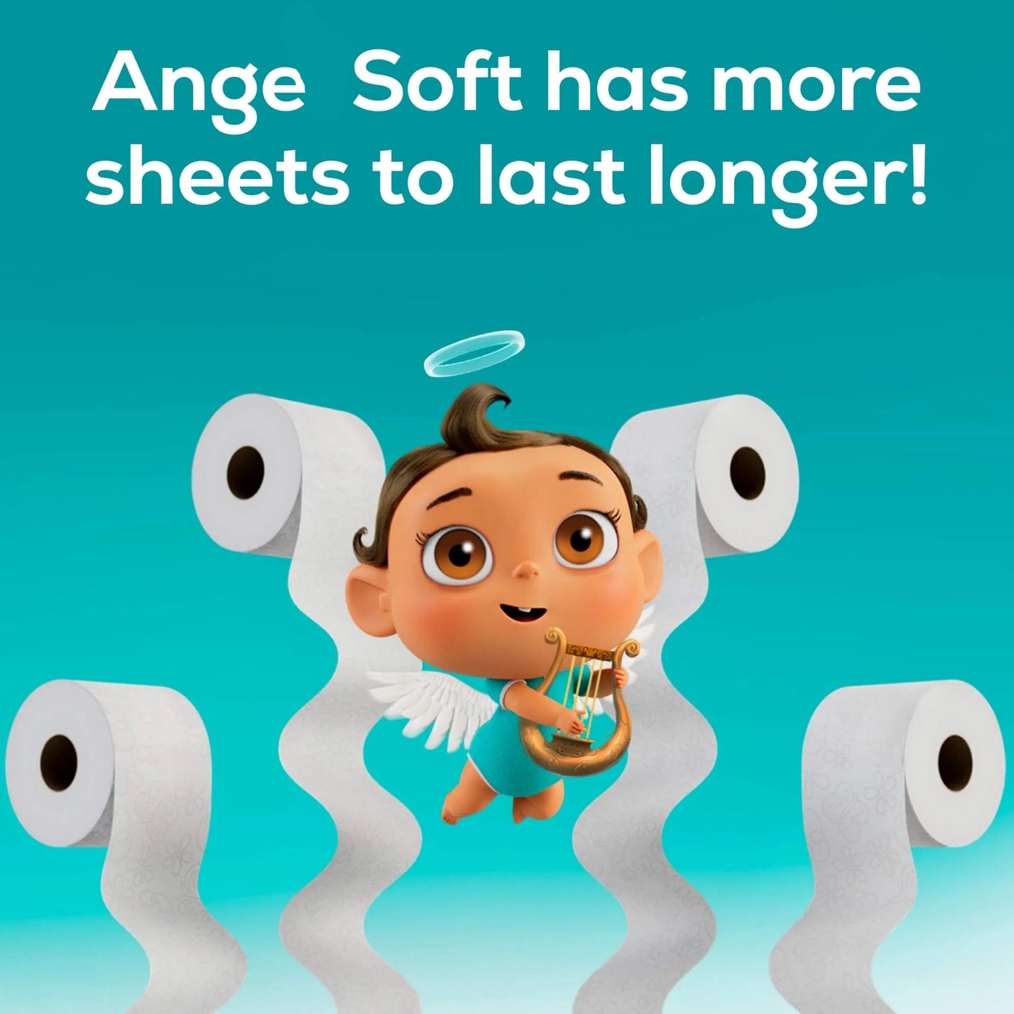 Lavender Scented 2-Ply Toilet Tissue – 12 Mega Rolls (Fresh & Soft)