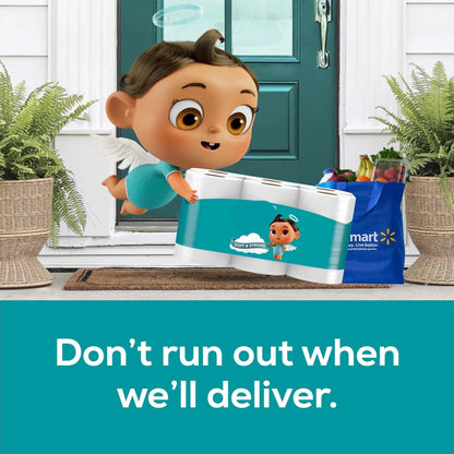 Premium 2-Ply Septic-Safe Toilet Tissue – 9 Extra-Soft Rolls (Unscented)